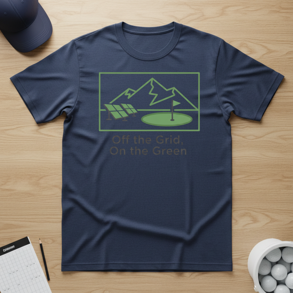Off the Grid, On the Green T-shirt