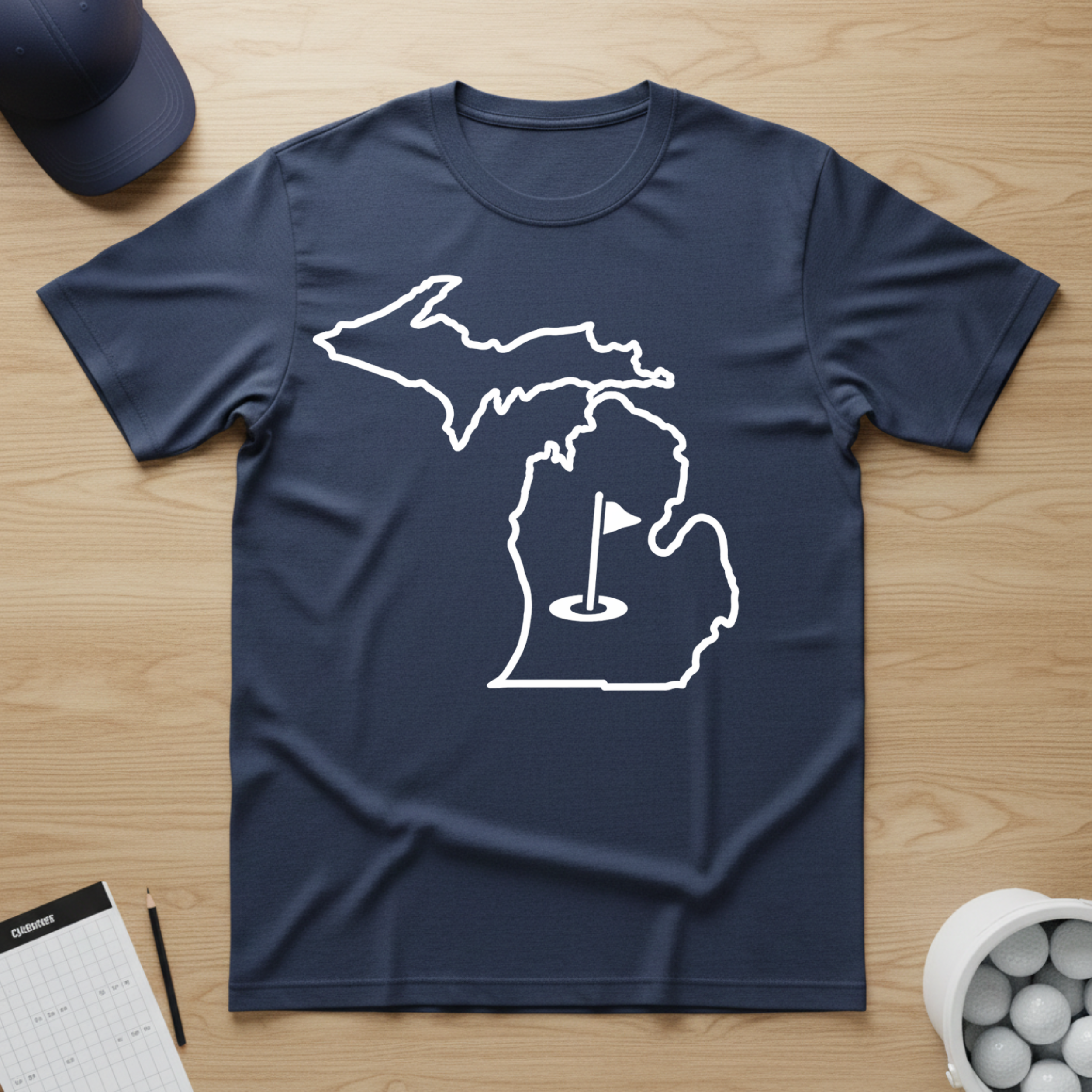 Michigan Silhouette T-shirt