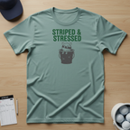 Striped And Stressed T-shirt