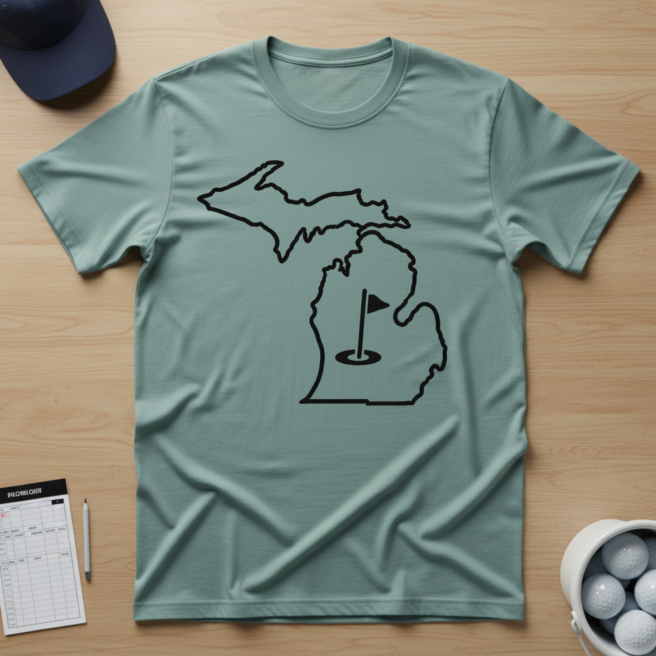 Michigan Silhouette T-shirt