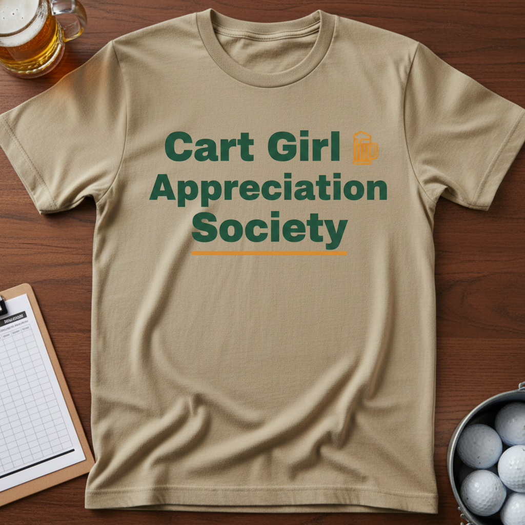 Cart Girl Appreciation Society T-shirt
