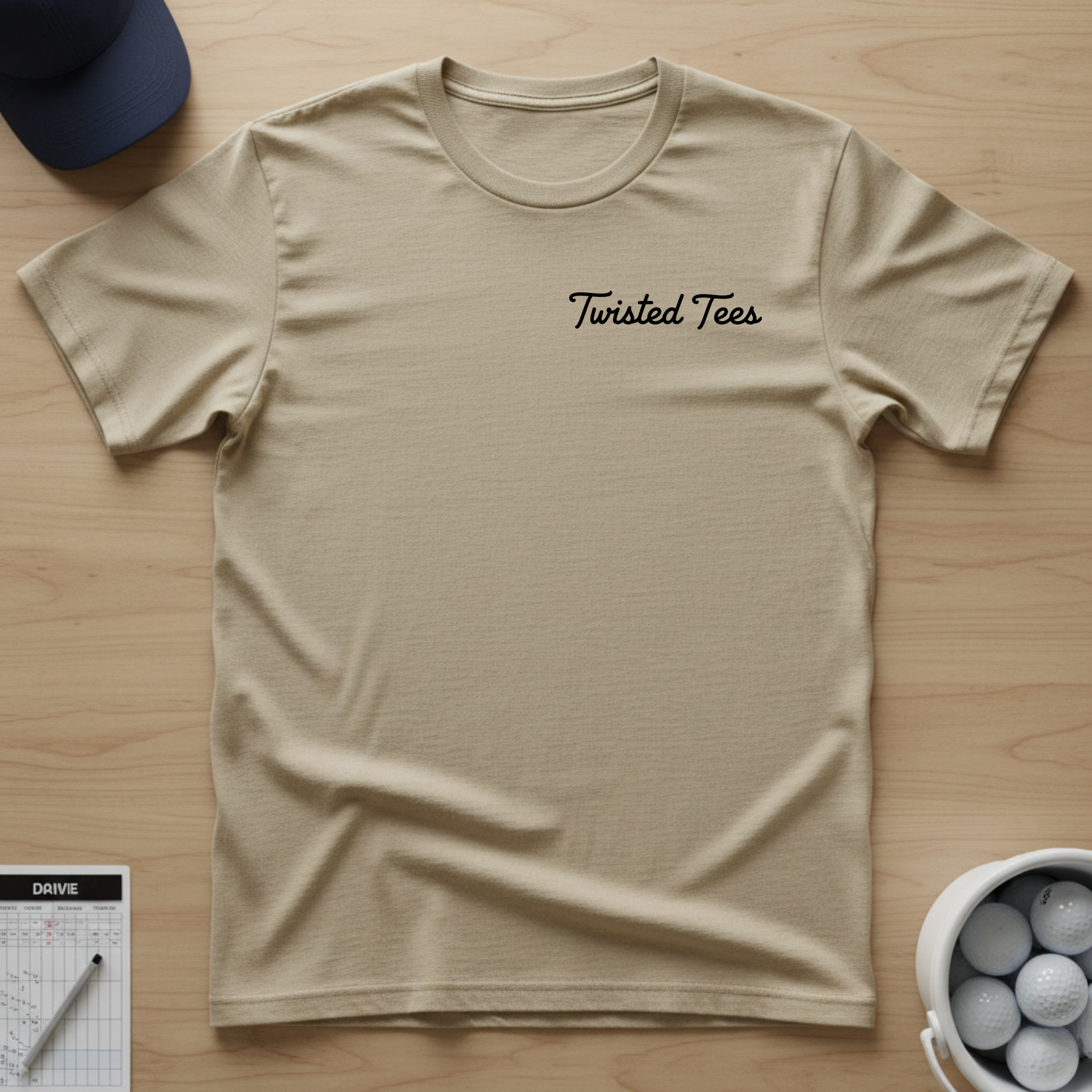 Twisted Tees Golf Ball T-shirt