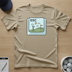 Escape Button T-shirt