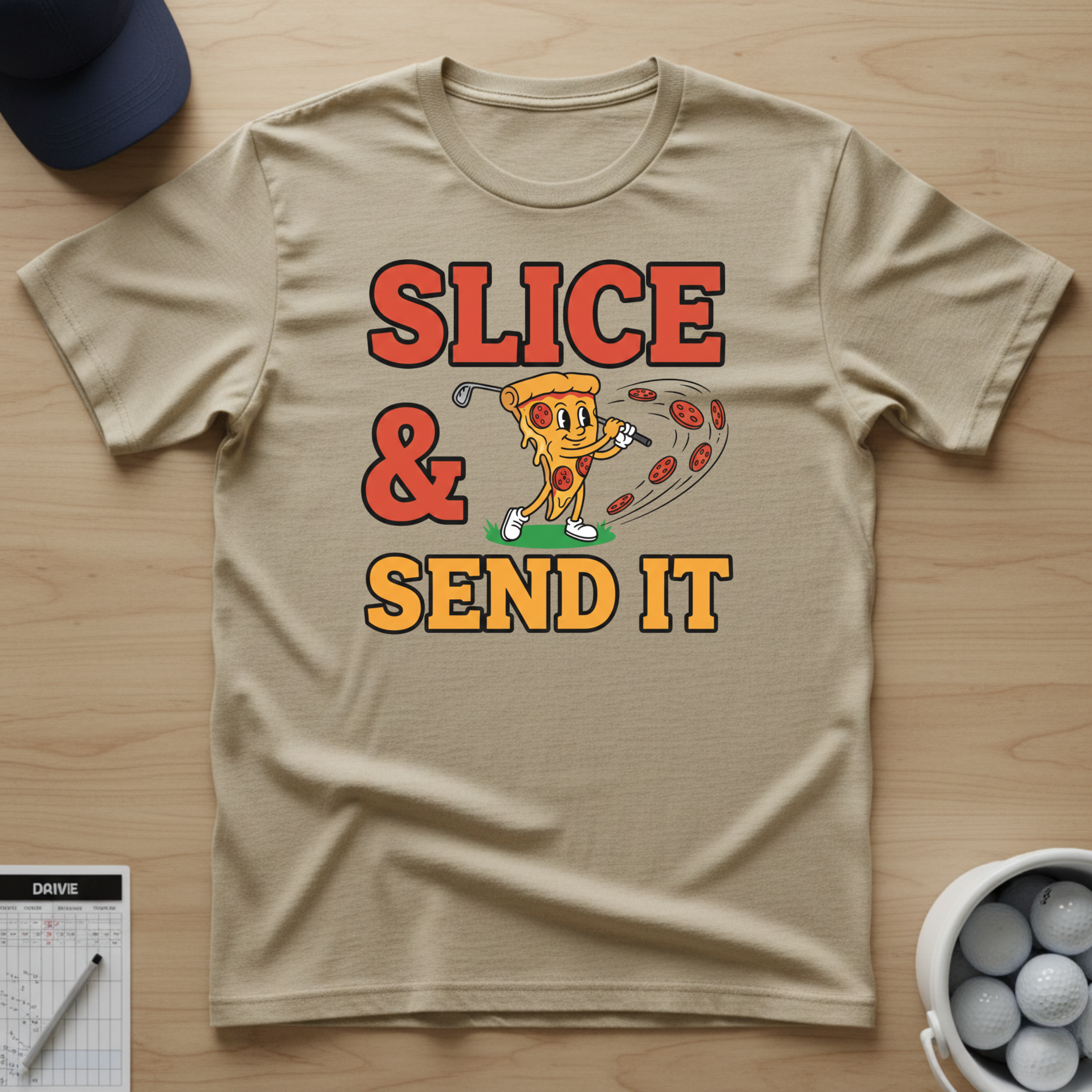 Slice and Send It T-shirt