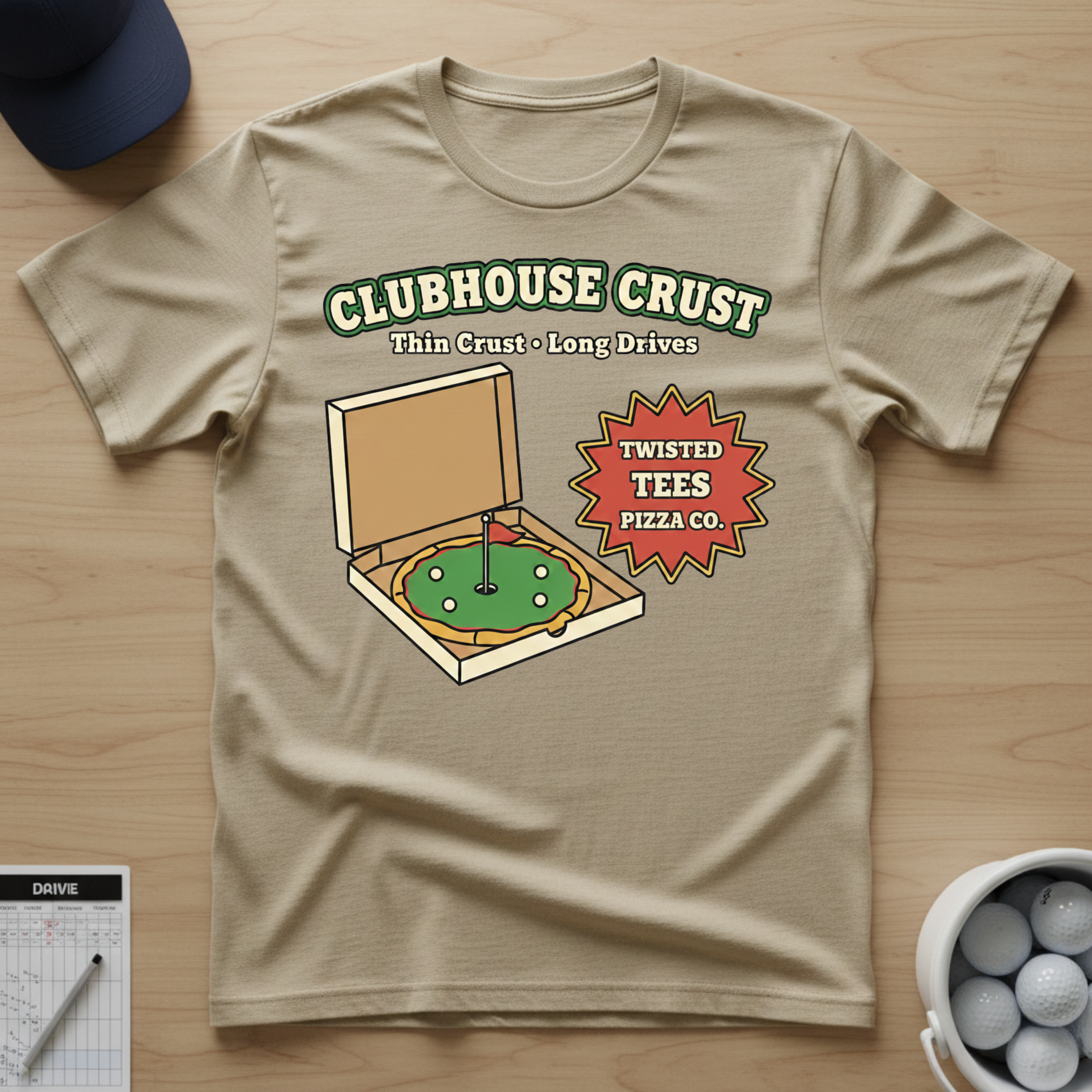 Clubhouse Crust T-shirt