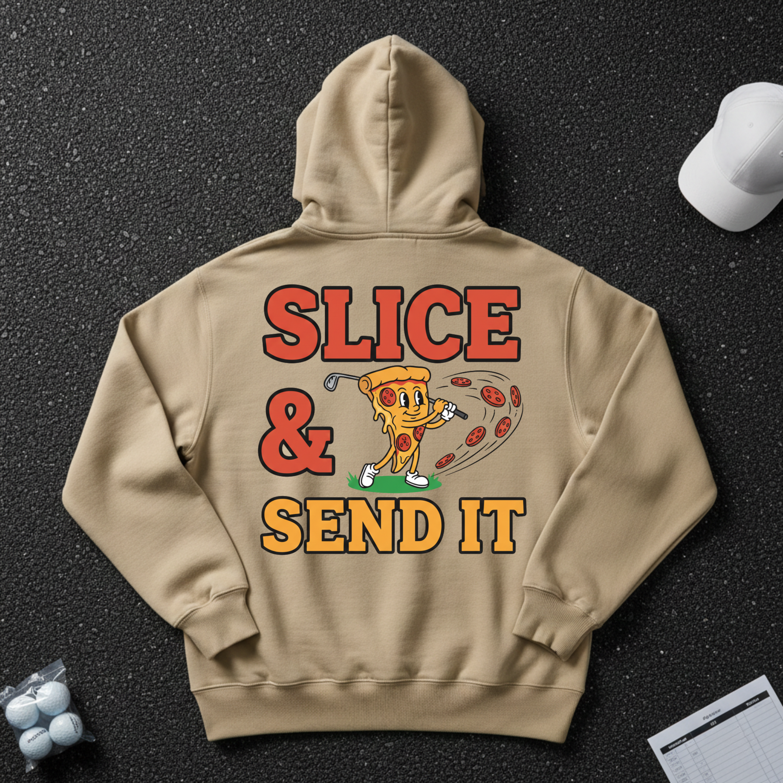 Slice and Send It Hoodie