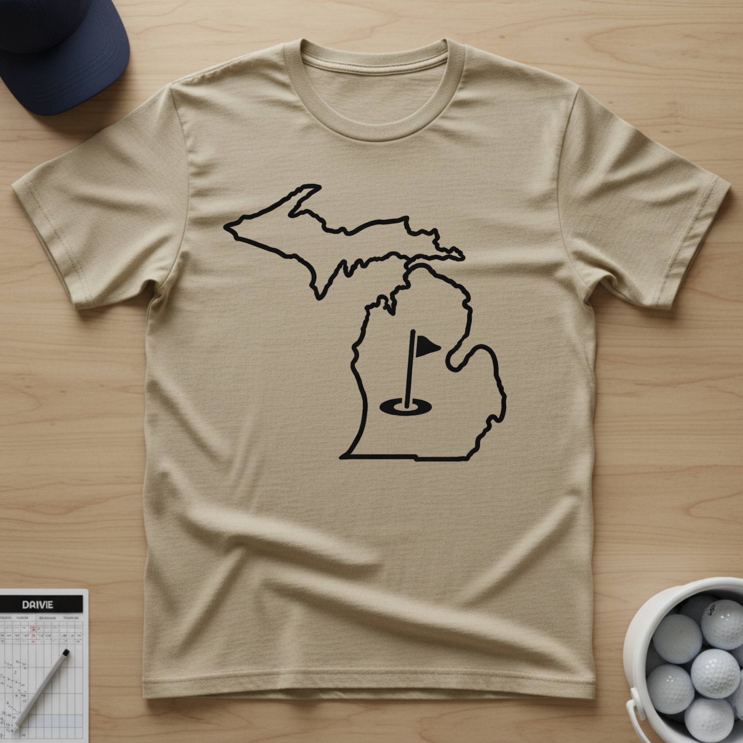 Michigan Silhouette T-shirt