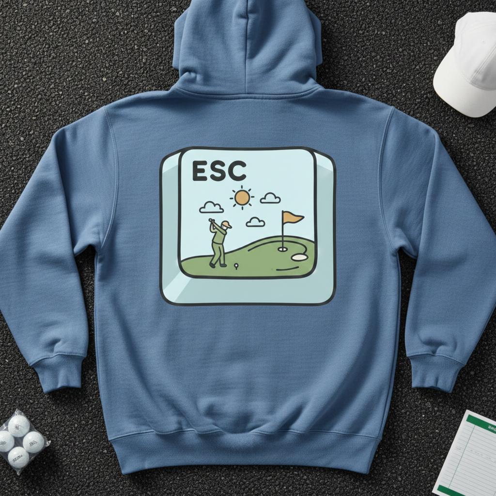 Escape Button Hoodie