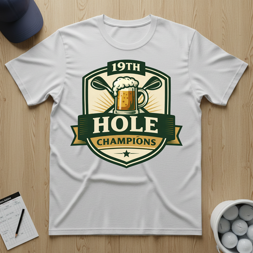 19th Hole Champions T-shirt