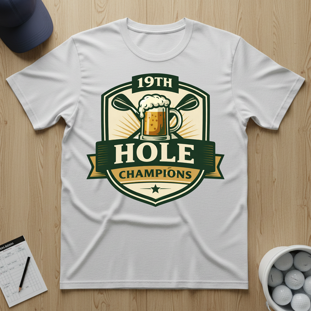 19th Hole Champions T-shirt