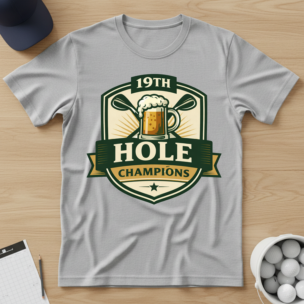19th Hole Champions T-shirt