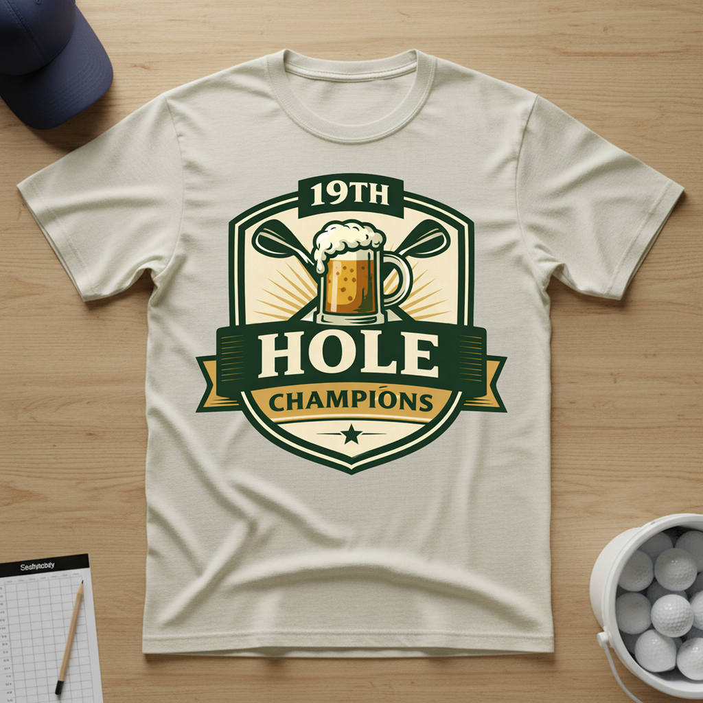 19th Hole Champions T-shirt