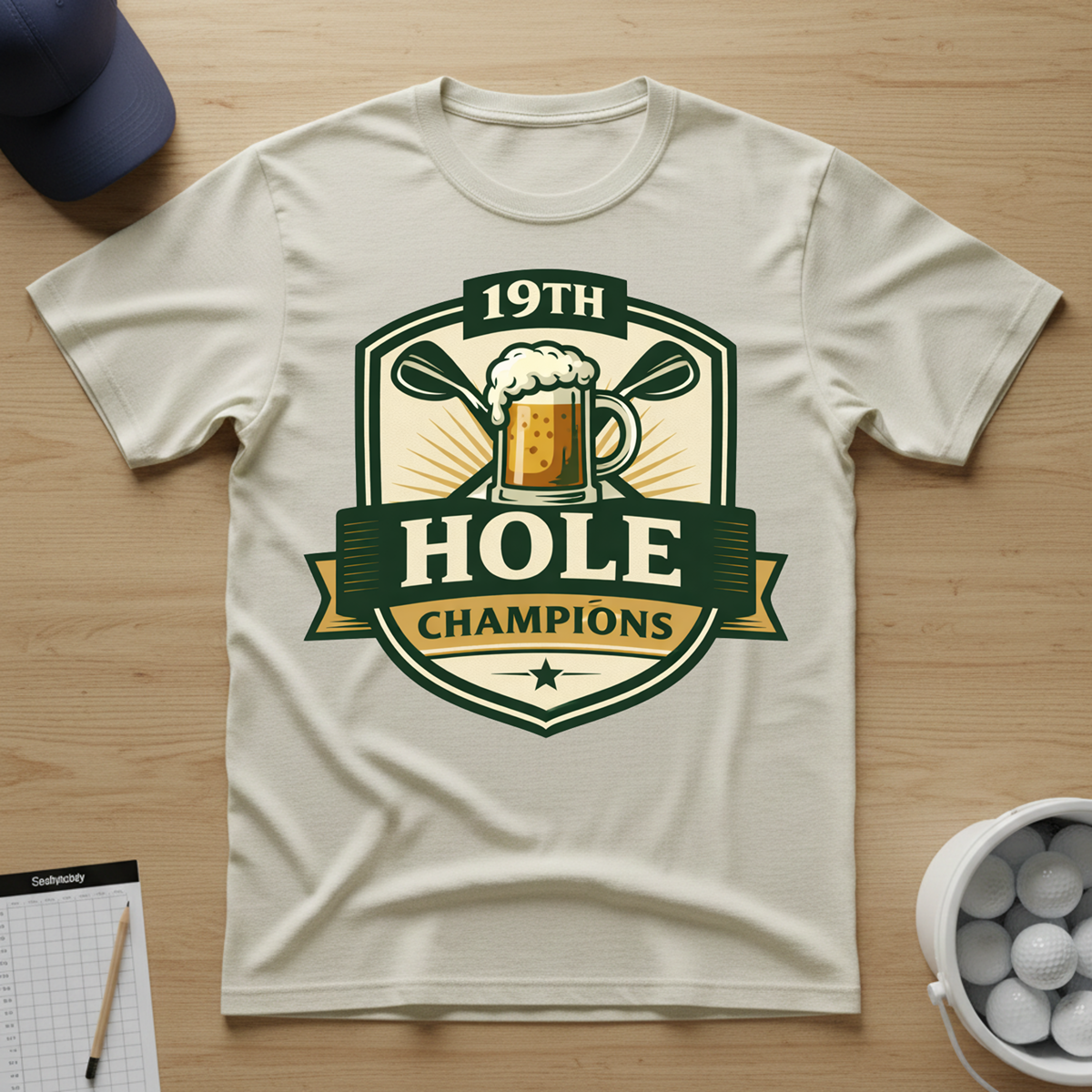 19th Hole Champions T-shirt