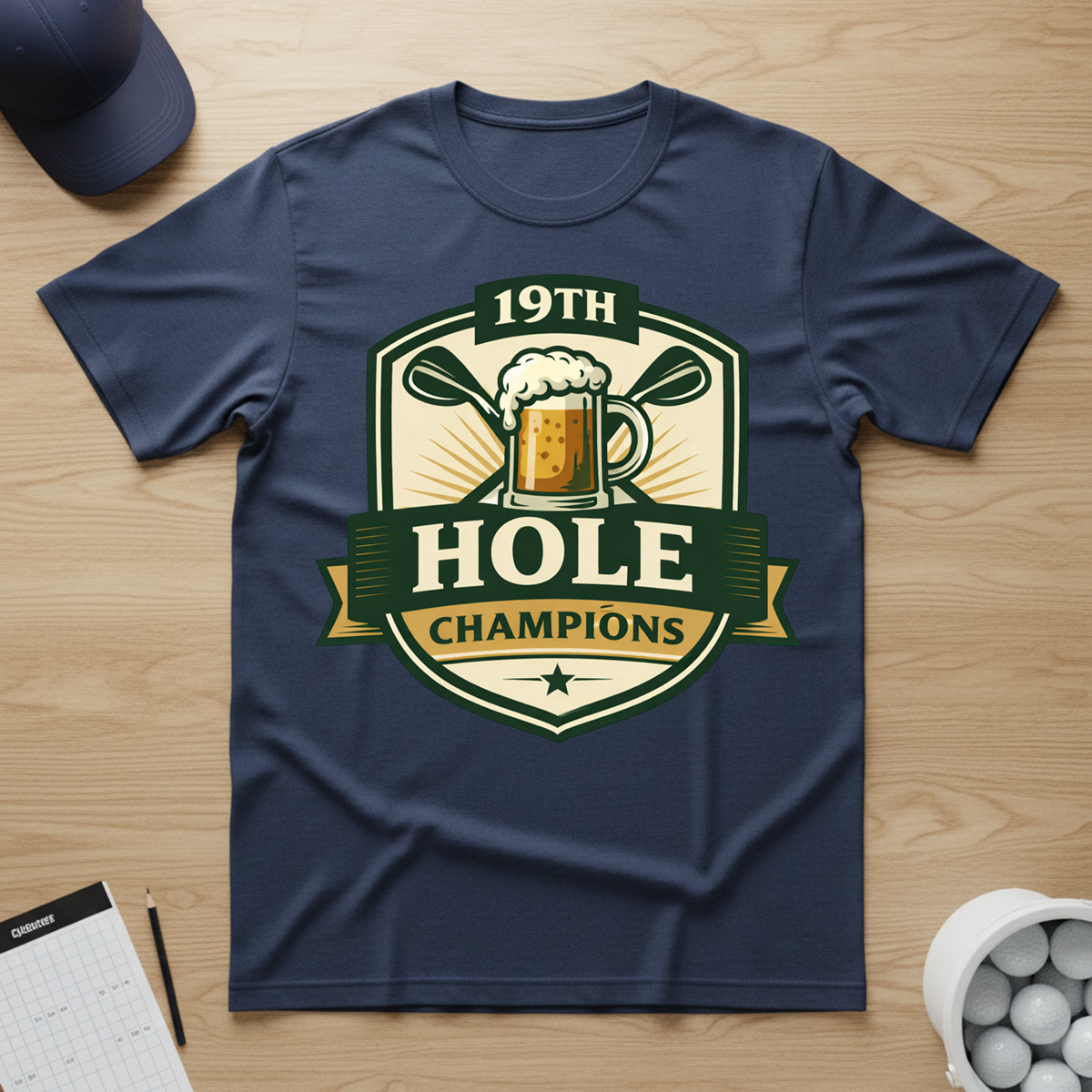 19th Hole Champions T-shirt