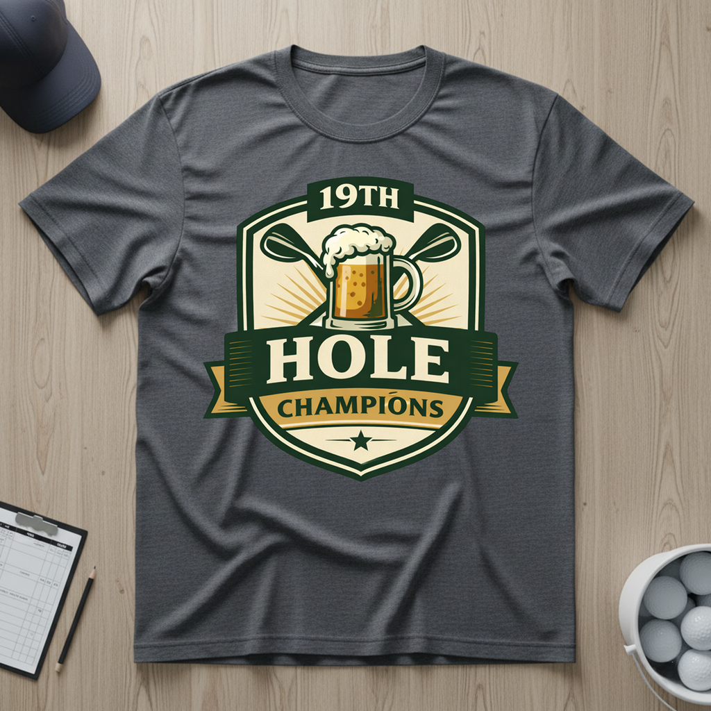 19th Hole Champions T-shirt