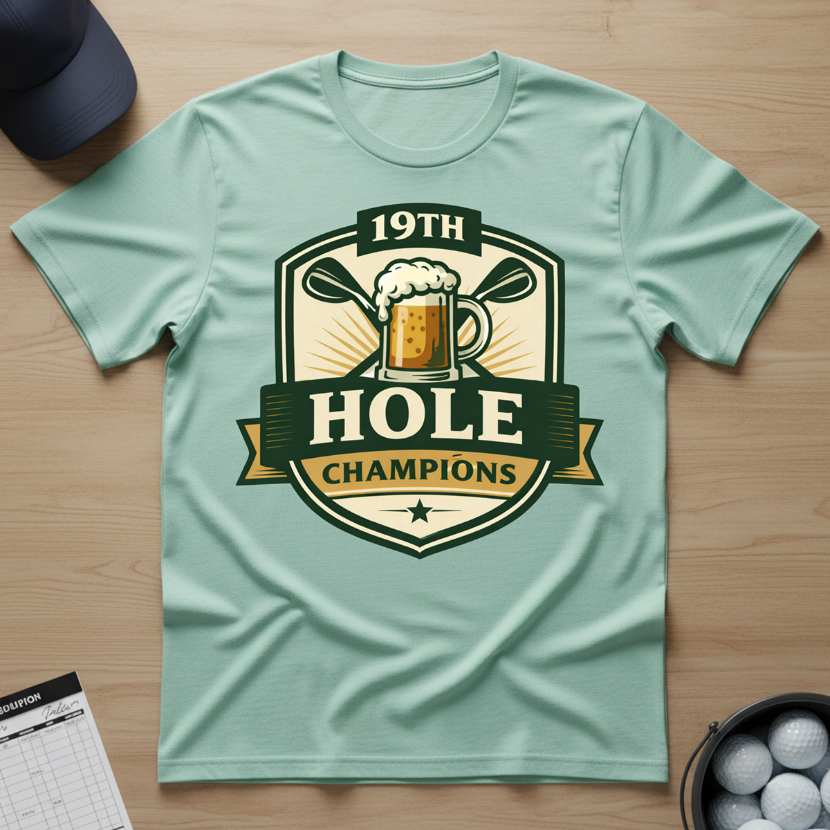 19th Hole Champions T-shirt