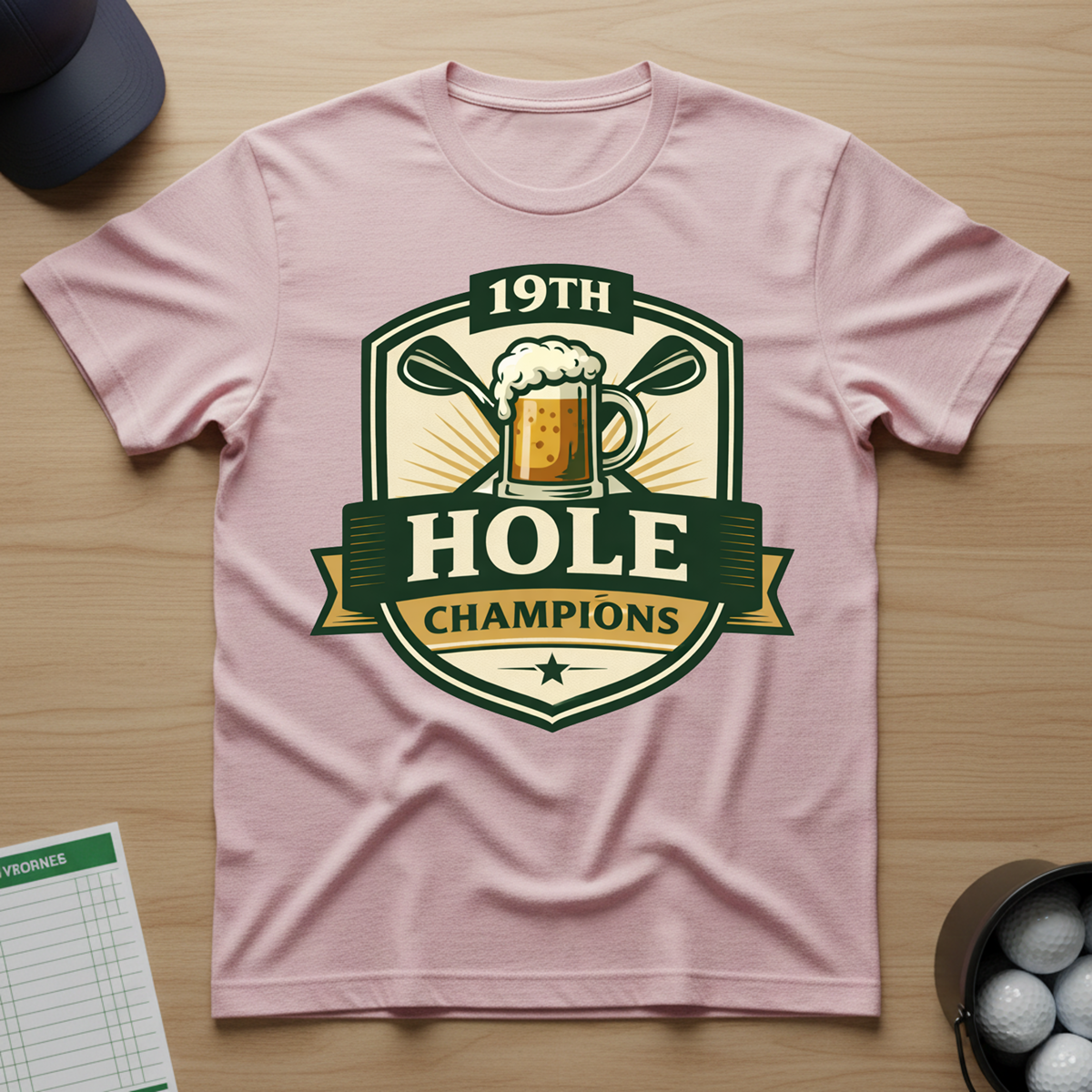 19th Hole Champions T-shirt