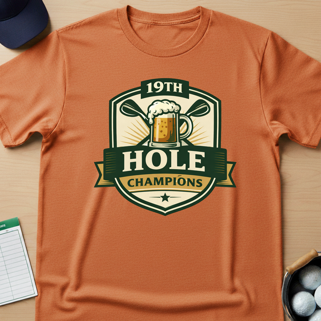 19th Hole Champions T-shirt