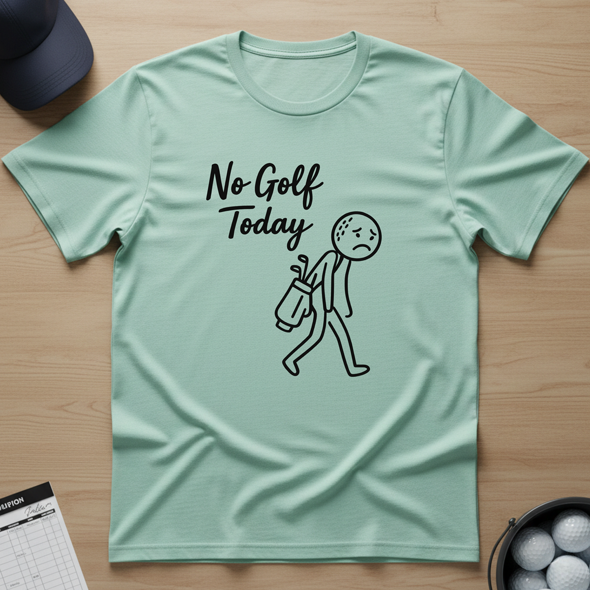 No Golf Today T-shirt
