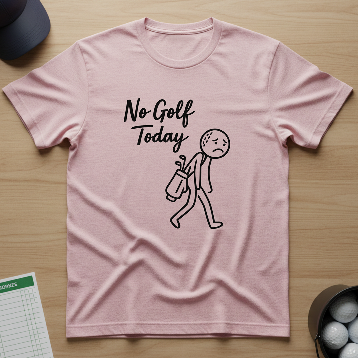 No Golf Today T-shirt