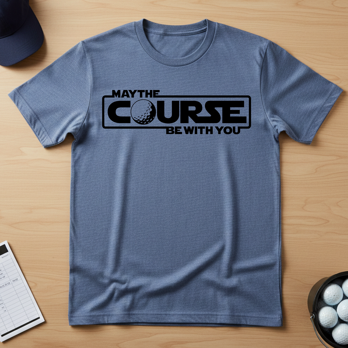 May the course be with you T-shirt