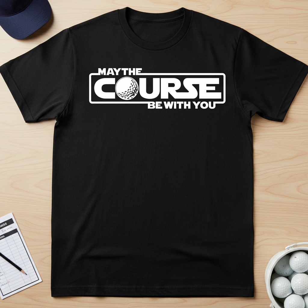 May the course be with you T-shirt