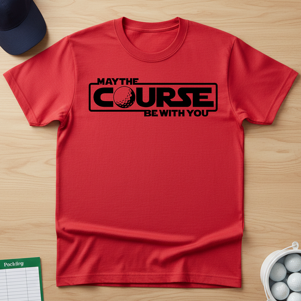 May the course be with you T-shirt