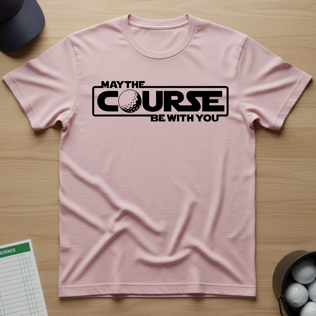 May the course be with you T-shirt