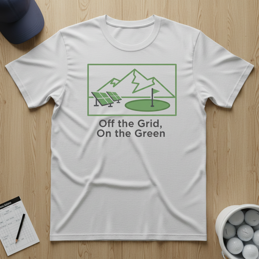 Off the Grid, On the Green T-shirt