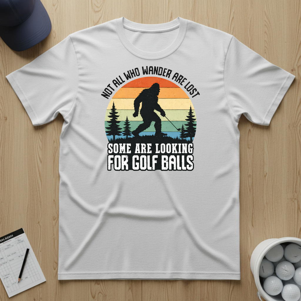 Not all who wonder are lost T-shirt