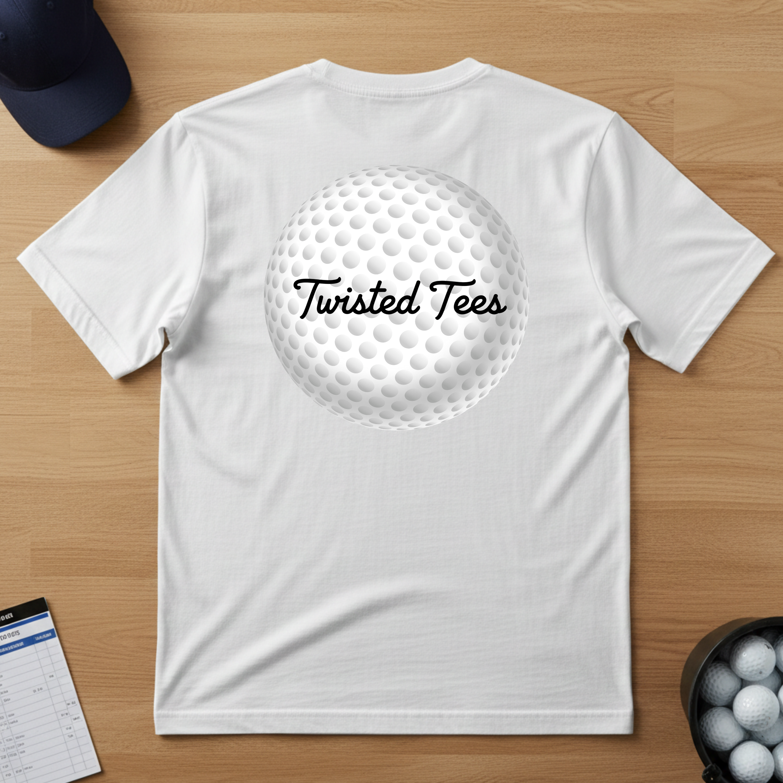 Twisted Tees Golf Ball T-shirt