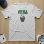Striped And Stressed T-shirt