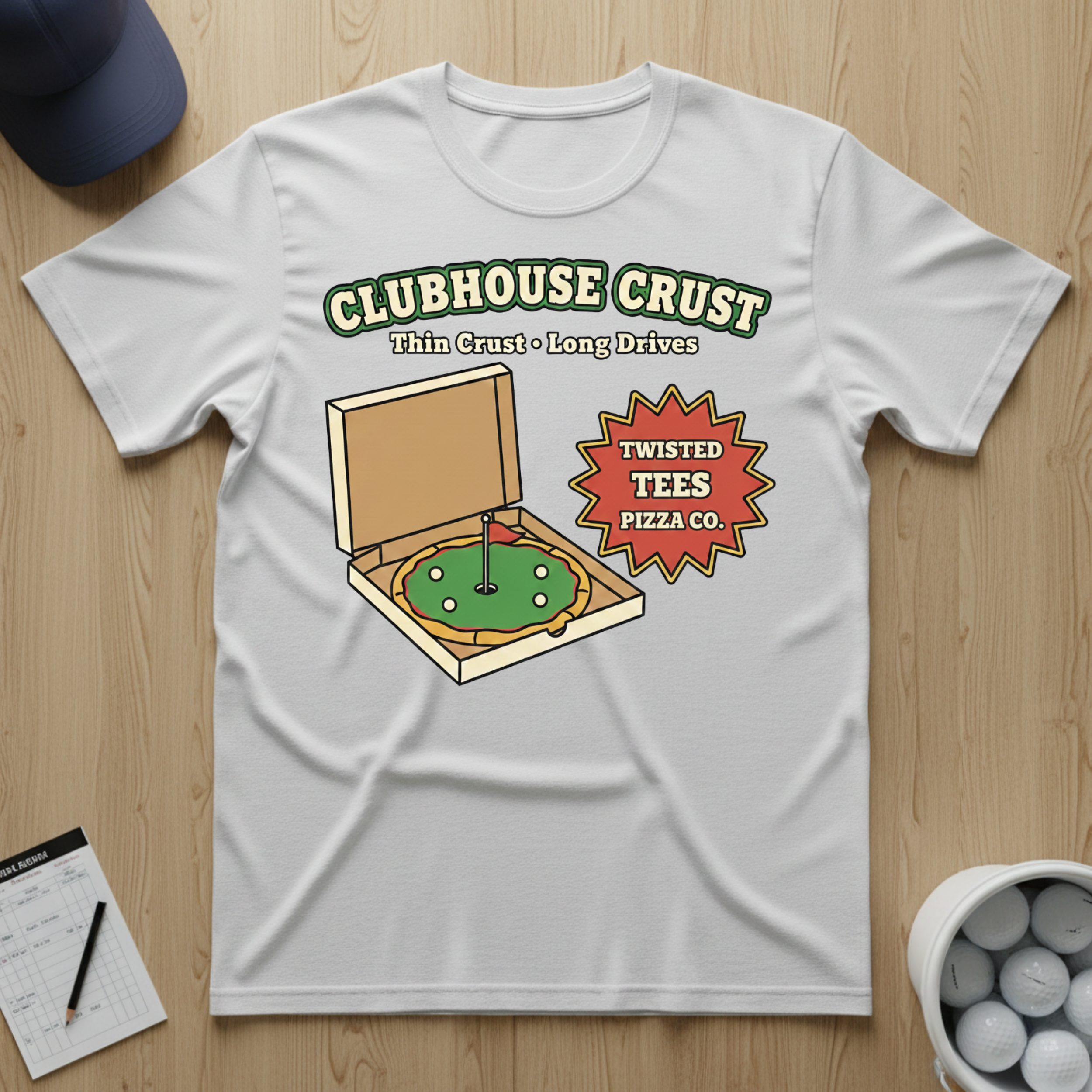 Clubhouse Crust T-shirt