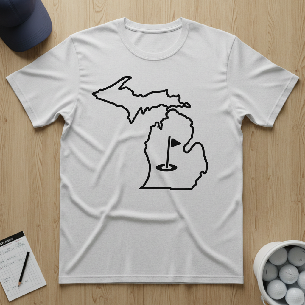 Michigan Silhouette T-shirt